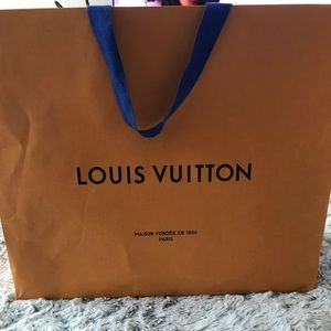 Louis Vuitton shopping bag